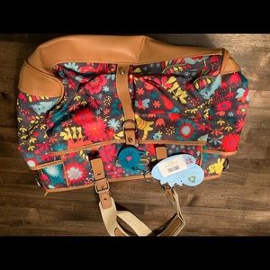 Lilly Bloom overnight bag NWT